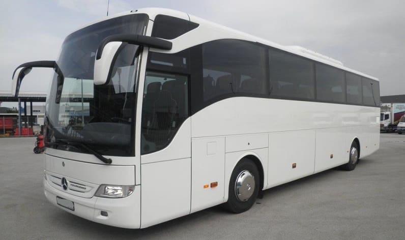 Saxony-Anhalt: Bus operator in Eisleben, Lutherstadt in Eisleben, Lutherstadt and Germany